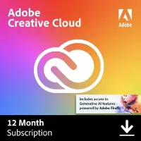 Adobe Creative Cloud Individual - Creatieve Software - 1 Jaar - Windows/Mac - Alle Apps - Download
