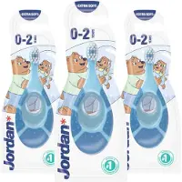 Jordan 3x Tandenborstel Step 1 (0-2 Jaar)