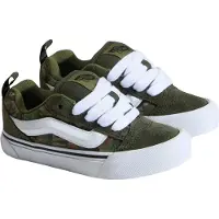 Vans Knu Skool katoenen sneakers - donkergroen/groen Jongens/Meisjes Canvas - maat 22