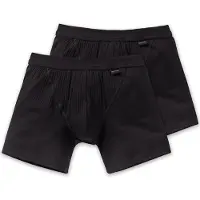 Schiesser Boxershorts 'Authentic' zwart