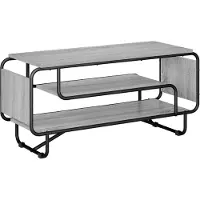 vidaXL TV Stand 98 x 36 x 45 cm Grijs Sonoma Bewerkt hout