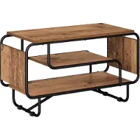 vidaXL TV Stand 80 x 36 x 45 cm Oud hout Bewerkt hout