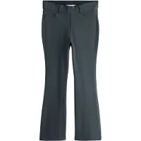 Next - Dames - Jersey bootcut-legging, petite - Petite - Blauw