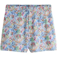 Next - Heren - Signature Liberty zwemshort met print - Blauw