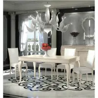AEA Esszimmer Esstisch Stuhl Ess Tisch Design Gruppe Tische Holz Modern Set 5tlg.