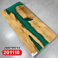 AEA Tisch esstisch tische harz epoxy massive design möbel 200x91 echtes holz epoxid