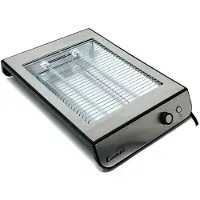 COMELEC Broodrooster COMELEC D230580 600 W Roestvrij staal Zwart 600 W