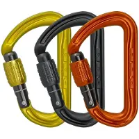 Dmm - Shadow - Beveiligde karabiner Screwgate (3-Pack), meerkleurig