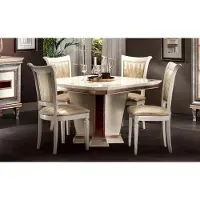AEA Barock Esstisch Tisch Gruppe Esszimmer Wohnzimmer Garnitur Holz Design Tische