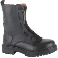 Braqeez leren enkelboots - zwart Meisjes Synthetisch - maat 30