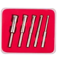 Hofftech Tegel - Diamant Boren - 6 Delig- Met Boormal 4 - 12 mm
