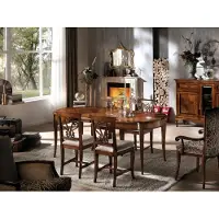 AEA Esstisch + 4x Stühle Stuhl Esszimmer Set Ess Gruppe Modern Tisch Tische Garnitur