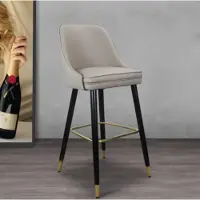 AEA Barhocker Barstuhl Barmöbel Lounge Sitzhocker Design Hocker Stahlfüße