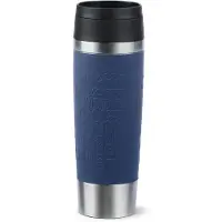 Tefal Travel Mug Grande K30822 Reisbeker / Isoleerbeker - inhoud 0.5L RVS / blauw