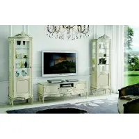 AEA Wohnwand 3tlg rtv 2x Vitrine Design Italienische Möbel Wohnzimmer Barock Stil