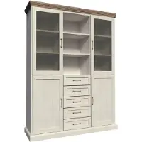 AEA Esstisch 4x Stühle Esszimmer Garnitur 6tlg. Set Anrichte Tisch Stuhl Tische Holz