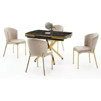 AEA Essensemble Esszimmergruppe Esskombination Esszimmergarnitur Esszimmer Set 5tlg