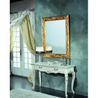 AEA Spiegel Italienische Design Möbel Standspiegel Anrichte 93x183cm Barock Rokoko