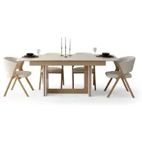 AEA Stilvolles Esszimmer-Set mit Tisch und 6 Stühlen für Ihr Zuhause