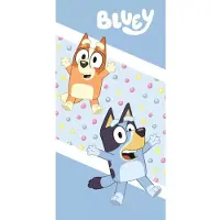 Bluey strandlaken Color Pop extra absorberend 70 x 140 cm - katoen