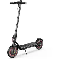 IScooter W6 Elektrische scooter - 10inch slijtvaste luchtbanden - 30km actieradius - 500W motor - 42V 10,5Ah accu - Maximumsnelheid 25 km/u - Elektronische voorrem + schijfrem achter - zwart