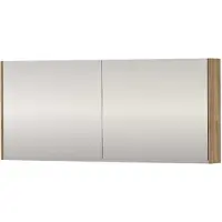 Proline SPK Xcellent Spiegelkast Dubbelzijdig 140x14x60 cm Cider Oak