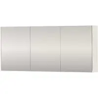 Proline SPK Xcellent Spiegelkast Dubbelzijdig 140x14x60 cm Ice White