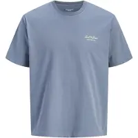 Jack & Jones Junior Shirt 'JJEArchive' lichtbeige / saffier