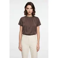 s.Oliver Black Label Blouse donkerbruin