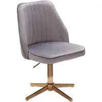 Wohnling Draaistoel Niet afsluitbaar 600 x 600 x 1.000 mm Grijs