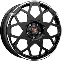 Momo Litá velgen , Heavy Duty SUV, 8,5x20 inch, 5x108 steek, ET 42, mat zwart, gepolijst