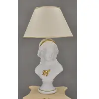 AEA Antik Stil Büste Leuchte Tischlampe Tischleuchte Lampe Lampen Leuchten Tisch