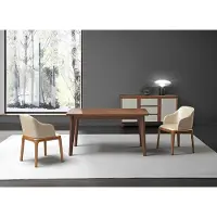 AEA Ess Tisch Designer Italienische Möbel Holz Tisch Küche Wohn Zimmer 140x80cm