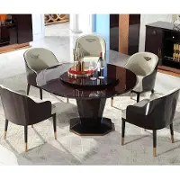 AEA Esstisch Stühle Tisch Designer Stühle Rund Tische Holz Designer Gruppe Garnitur