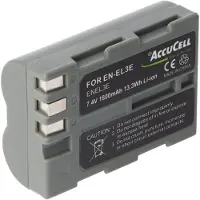 AccuCell Batterij geschikt voor Nikon D70, 1600mAh