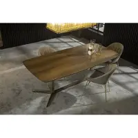 AEA Esszimmer Tisch Essgarnitur Essgruppe 4x Stühle Stuhlgruppe Möbel Holz