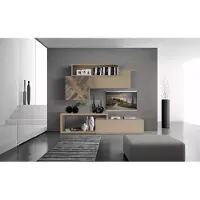 AEA Tv Lowboard rtv Wandregale Wohnzimmer Holz Luxus Wohnwand Möbel