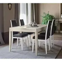 AEA Esszimmer Tisch Klassische Stuhlgruppe 4x Stühle 5tlg. Set Sitzgruppe