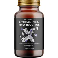 BrainMax L-theanine en myo-inositol, 60 vegetarische capsules
