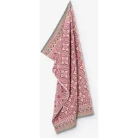 Sissy-Boy Roze Serene handdoek met tile print medium