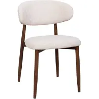 Giga Meubel Eetkamerstoel Alexia Beige/Walnoot