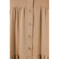 Big Dart Geprinte V-hals Maxi-jurk