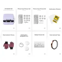 OEM 3D-vacuüm-warmtepers, nauwkeurige temperatuurregeling, universele compatibiliteit, paarse duale versie, EU-model