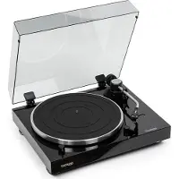 Thorens TD 204 platenspeler zwart
