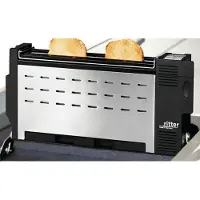 Ritter Inbouwtoaster, lange slots, roestvrij staal, geschikt voor een 30 cm lade