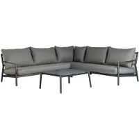 Tierra Outdoor Monti Loungeset Charcoal