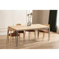 AEA Esstisch 4x Stühle Stuhl Esszimmer Set Essgruppe Tisch Tische Garnitur
