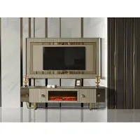 AEA Luxus Kamin Sideboard Wohnwand Schrank Board Panel tv ständer rtv Fernseher