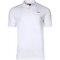 HUGO Shirt 'Donos' zwart / wit