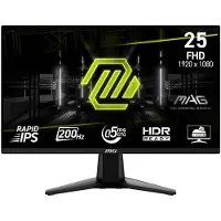 MSI MAG 255FDE E20 Gaming-monitor - 200 Hz, 0,5 ms GtG Snel IPS PANEL